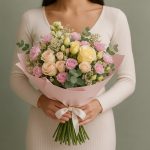 Розы персиковые