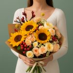 Подсолнухи жёлтые