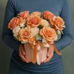 Букеты оранжевые