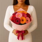 Герберы красные