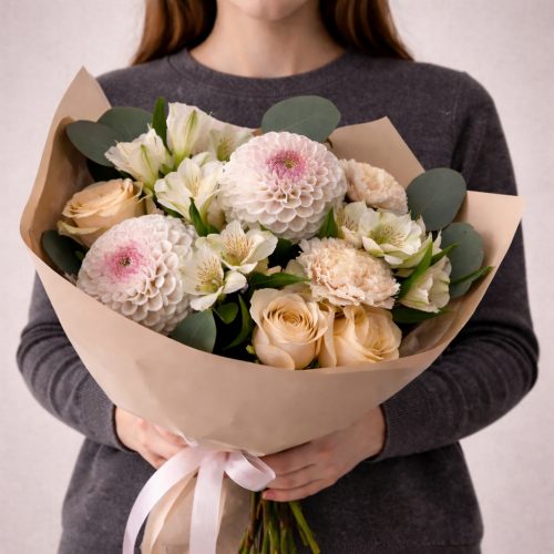 Букет «Тёплая нежность»